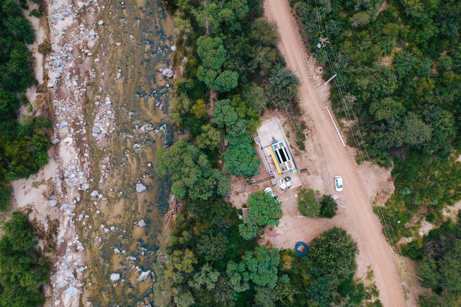 Avanza la instalación de la primera planta compacta para potabilizar el