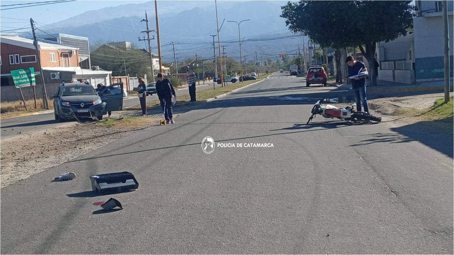 Murió el motociclista que tuvo un siniestro vial en avenida Recalde