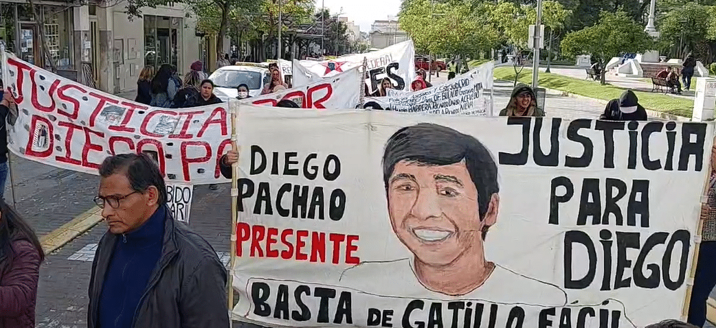 Marcha por justicia: la familia de Diego Pachao exige respuesta a 11 ...