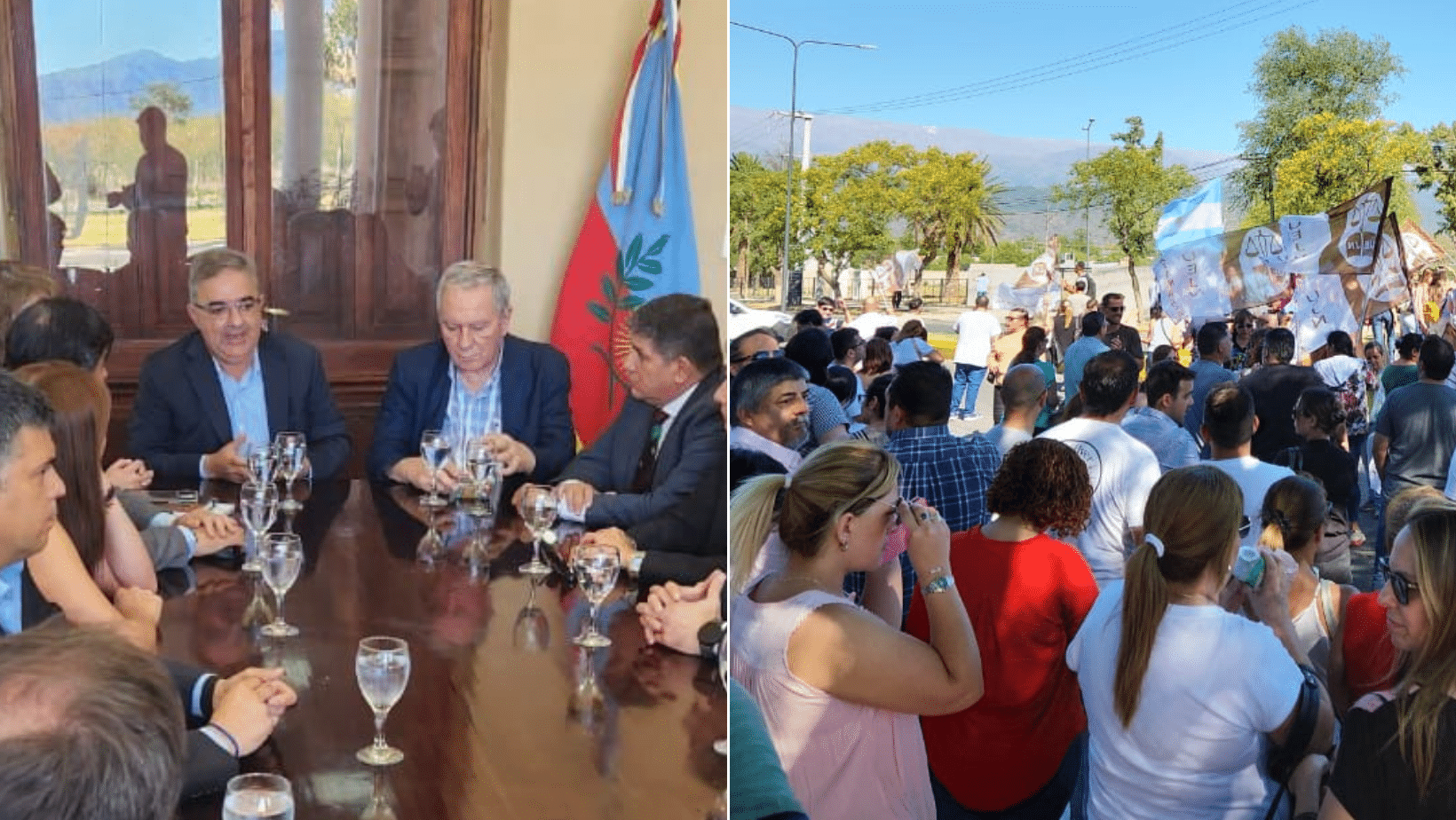 Mientras Jalil Recibe A Los Jueces, Trabajadores Del Poder Judicial Se ...