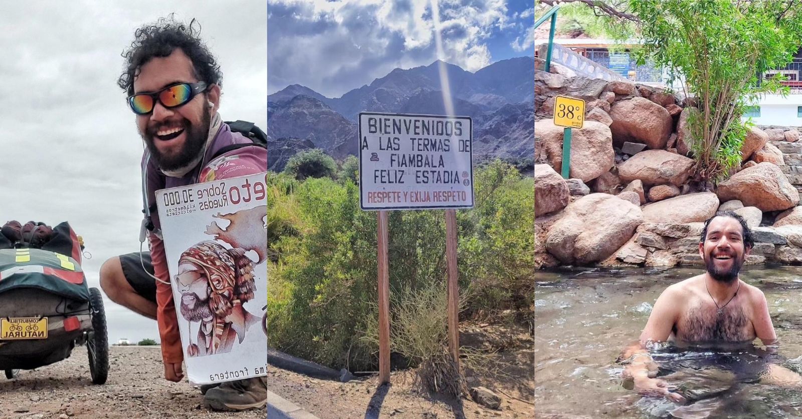 "Beto sobre ruedas": recorrió más de 30.000 Km en bici y ahora está de