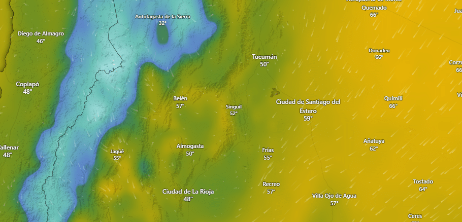 Alerta Naranja en Catamarca