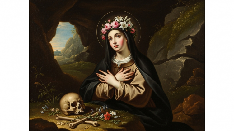 Santa Rosalía de Palermo, ermitaña y protectora.