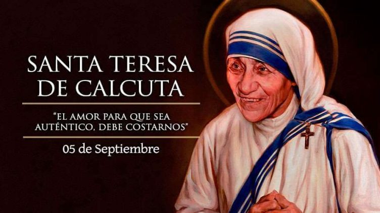 Santa Teresa de Calcuta, Madre Teresa, sirviendo a los pobres.