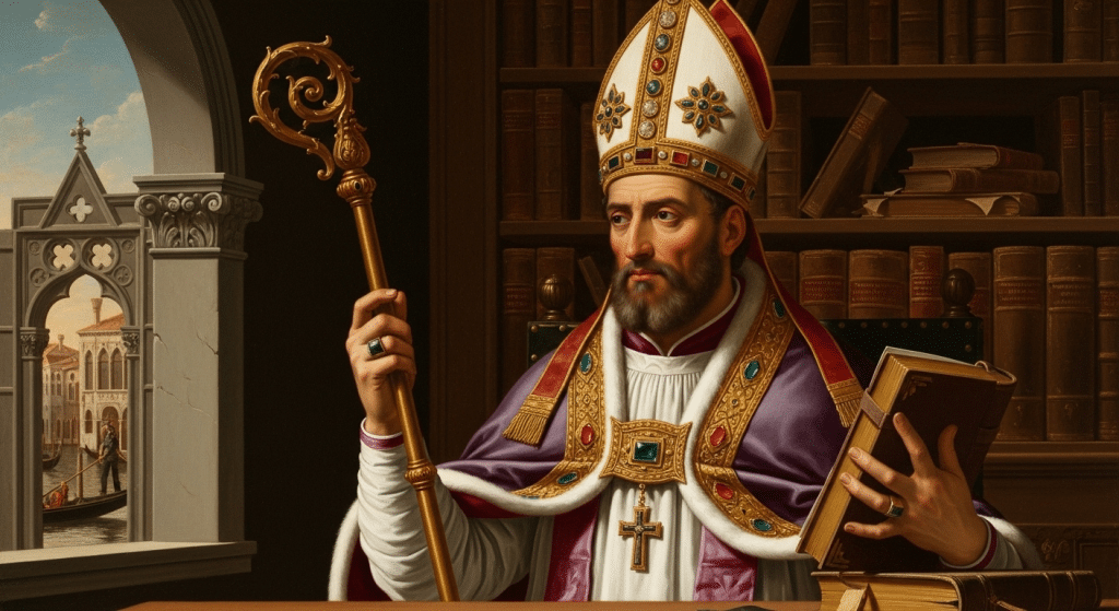 San Lorenzo Justiniano, obispo de Venecia.