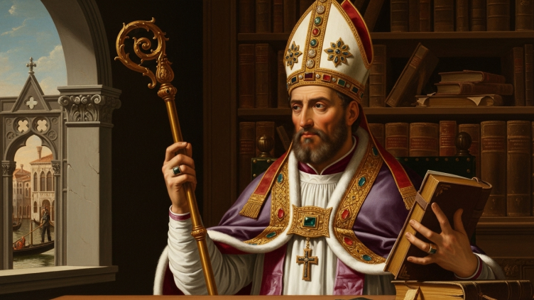 San Lorenzo Justiniano, obispo de Venecia.