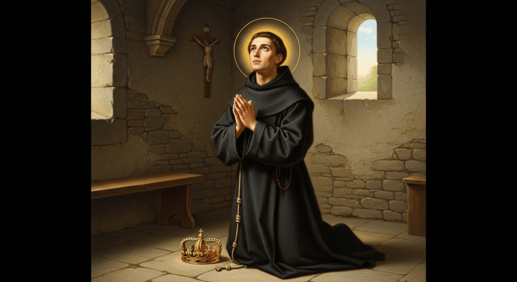 San Clodoaldo, príncipe ermitaño.