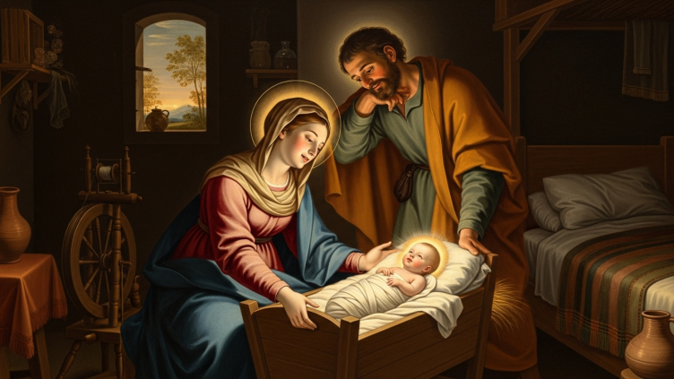 Natividad de la Virgen MarÃa, con Santa Ana y San JoaquÃn.