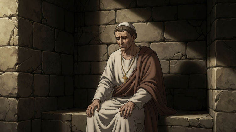 San Ponciano Papa, mártir exiliado.