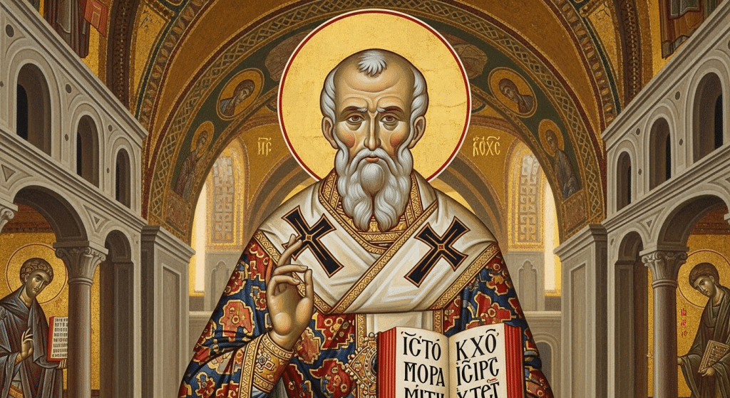 San Juan Crisóstomo, orador y Doctor de la Iglesia.