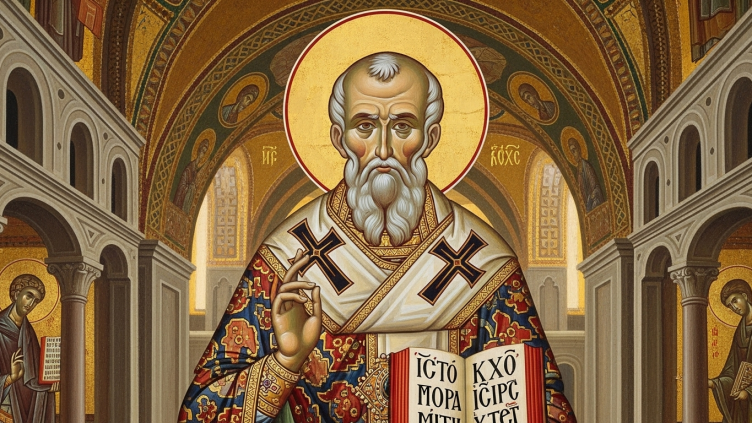 San Juan Crisóstomo, orador y Doctor de la Iglesia.