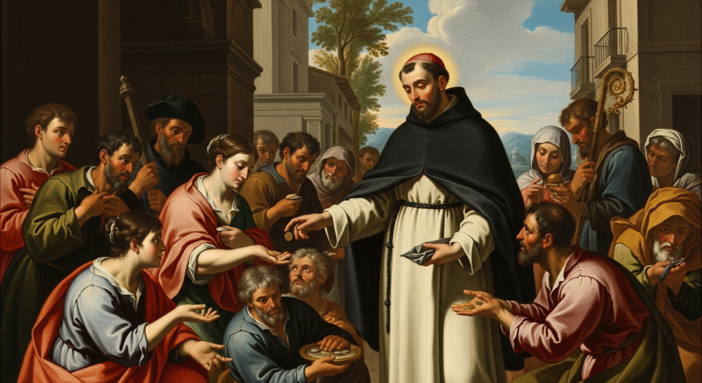 Santo Tomás de Villanueva, obispo limosnero.