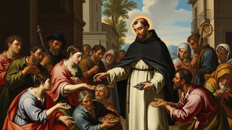 Santo Tomás de Villanueva, obispo limosnero.