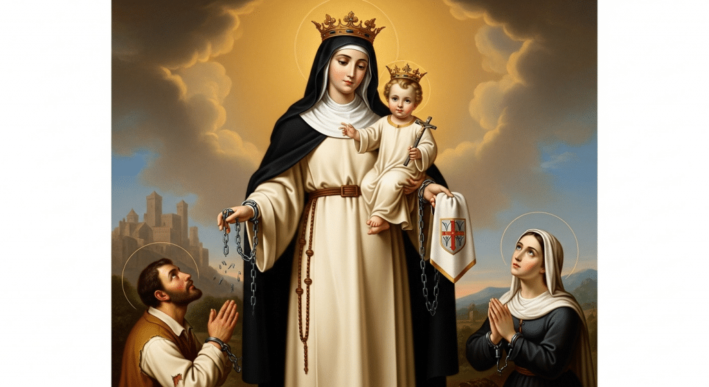 Nuestra Señora de la Merced, patrona de cautivos.