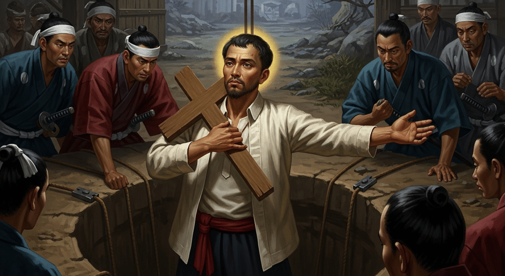 San Lorenzo Ruiz, mártir filipino.