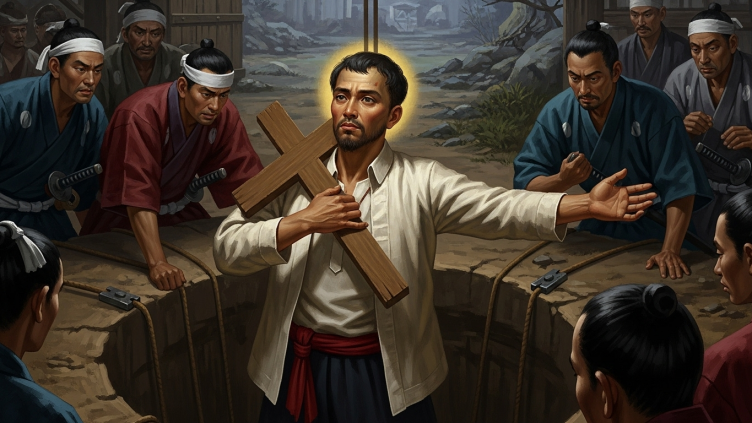 San Lorenzo Ruiz, mártir filipino.