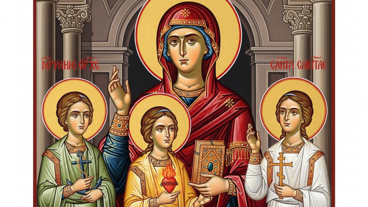 Santa Sofía e hijas, mártires.