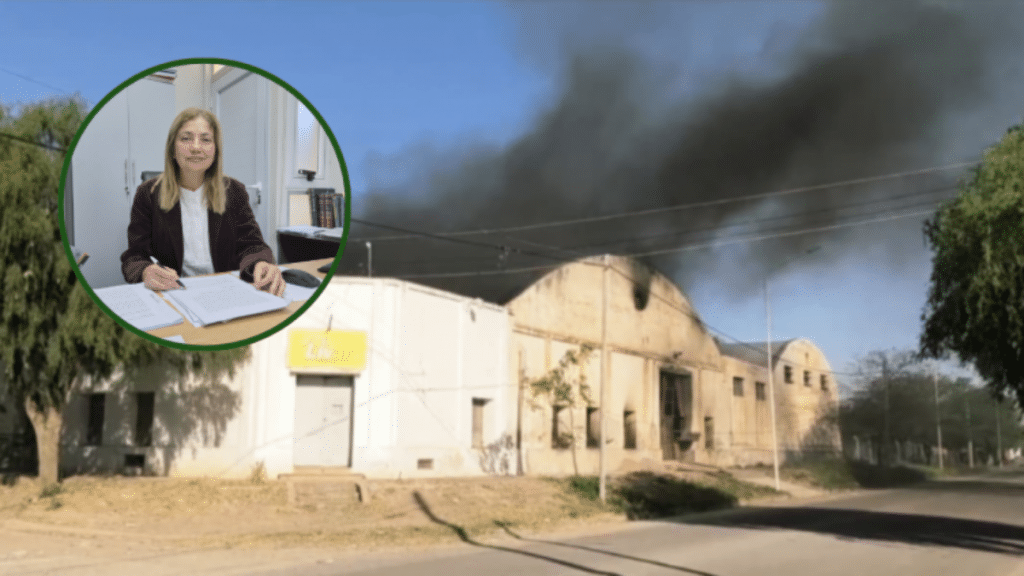 Recreo incendio
