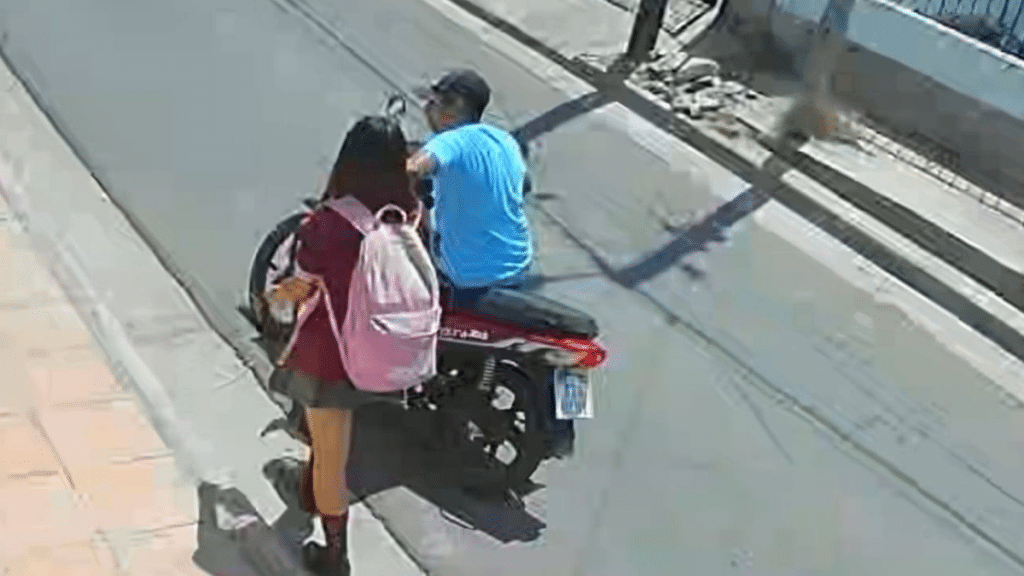 Arrebato en moto