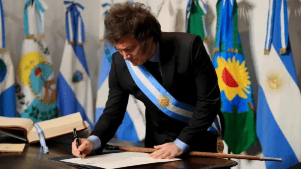 Javier Milei - pacto de mayo
