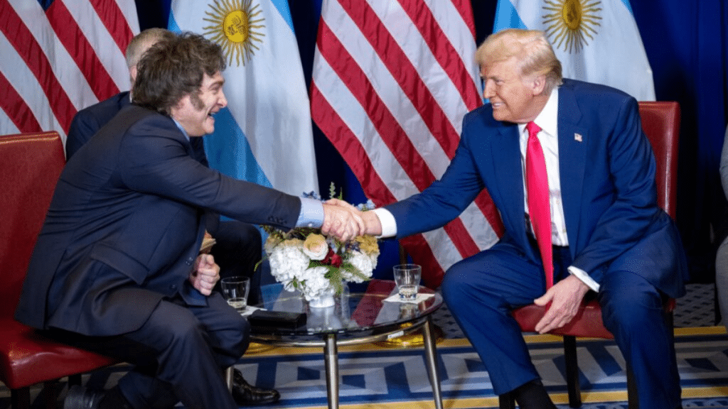 Milei y Trump
