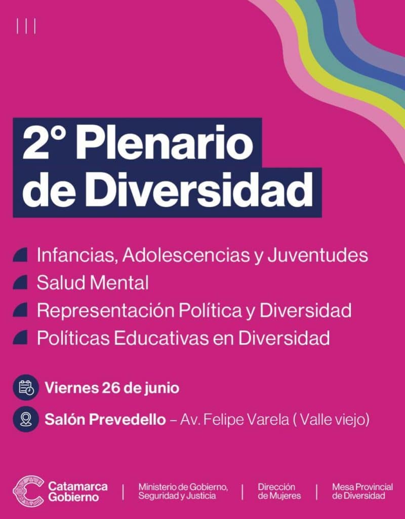 plenario diversidad valle viejo